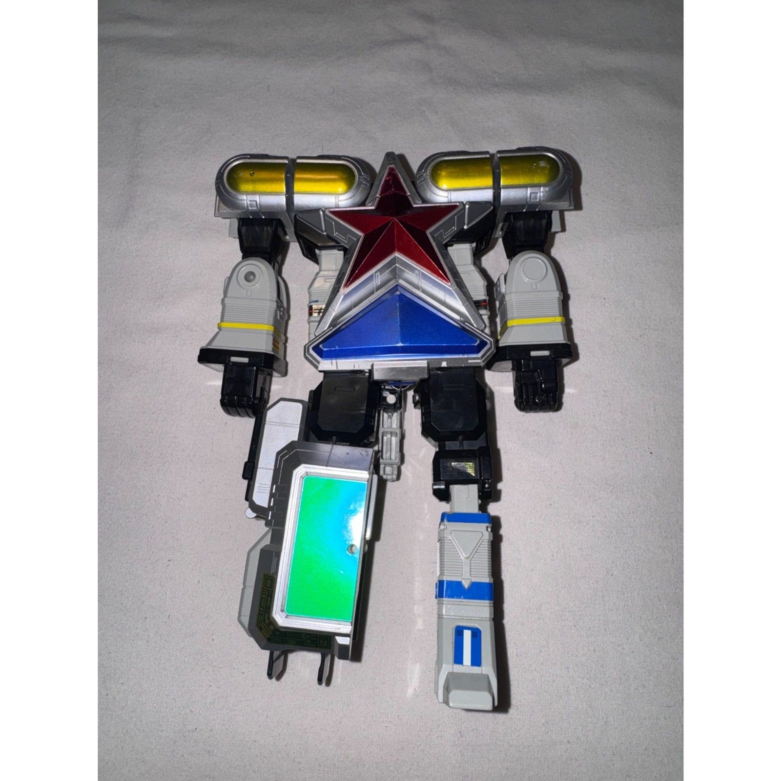 1996 Bandai Power Rangers Zeo Deluxe Super Zeo Megazord (comes with helmet)