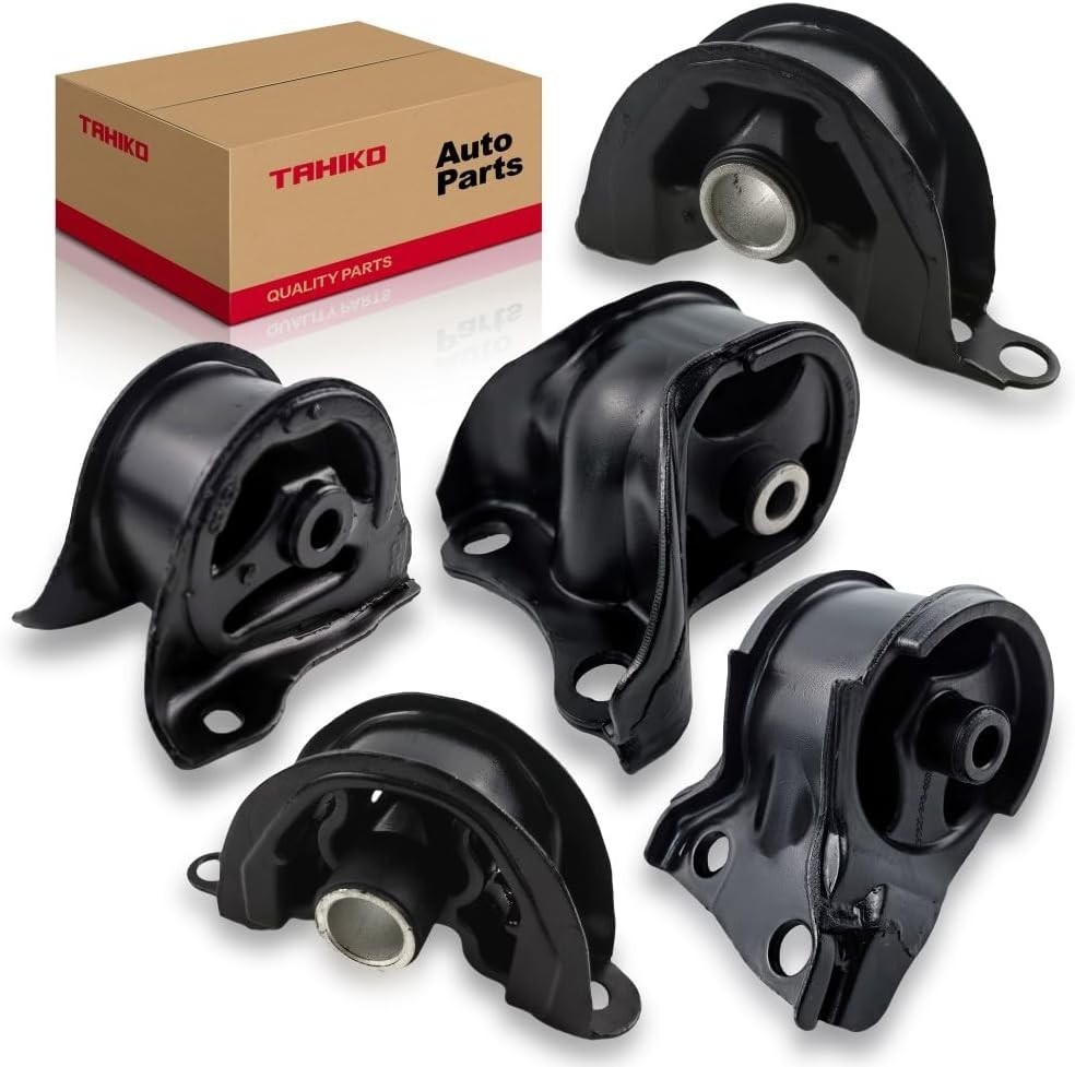 5PCS Engine Motor & Trans Mount Set Compatible with Honda Civic 1.5L 1992 1993 5PCS Engine Motor & Trans Mount Set Compatible with Honda Civic 1.5L 1992 1993