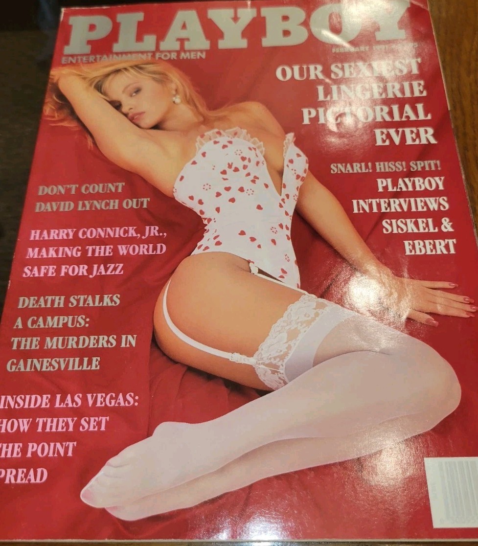 Playboy magazine Lingerie Pictorial February 1991