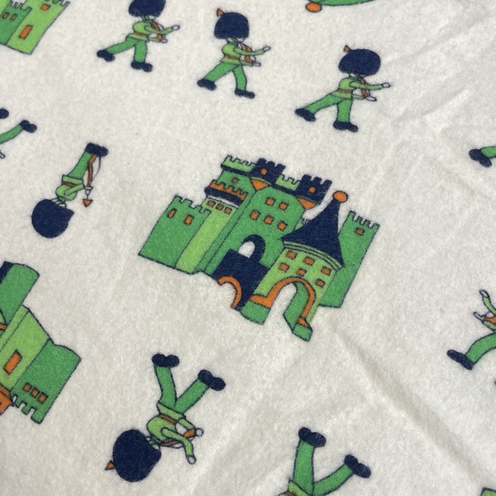 Vintage 1960s Novelty Print Fabric