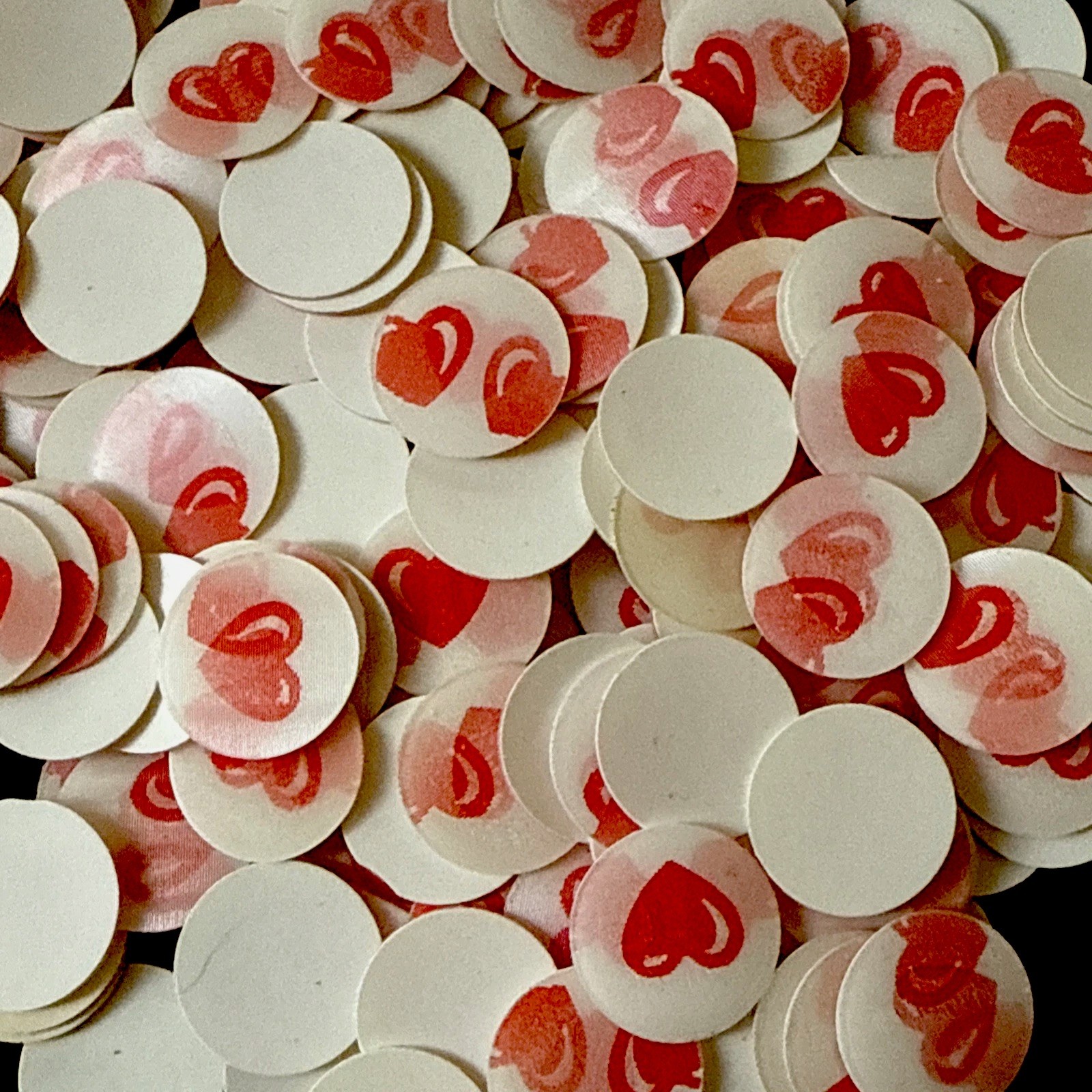 Huge Lot 100+ Rare Vtg Vari Vue lenticular moving motion Floating Hearts NOS