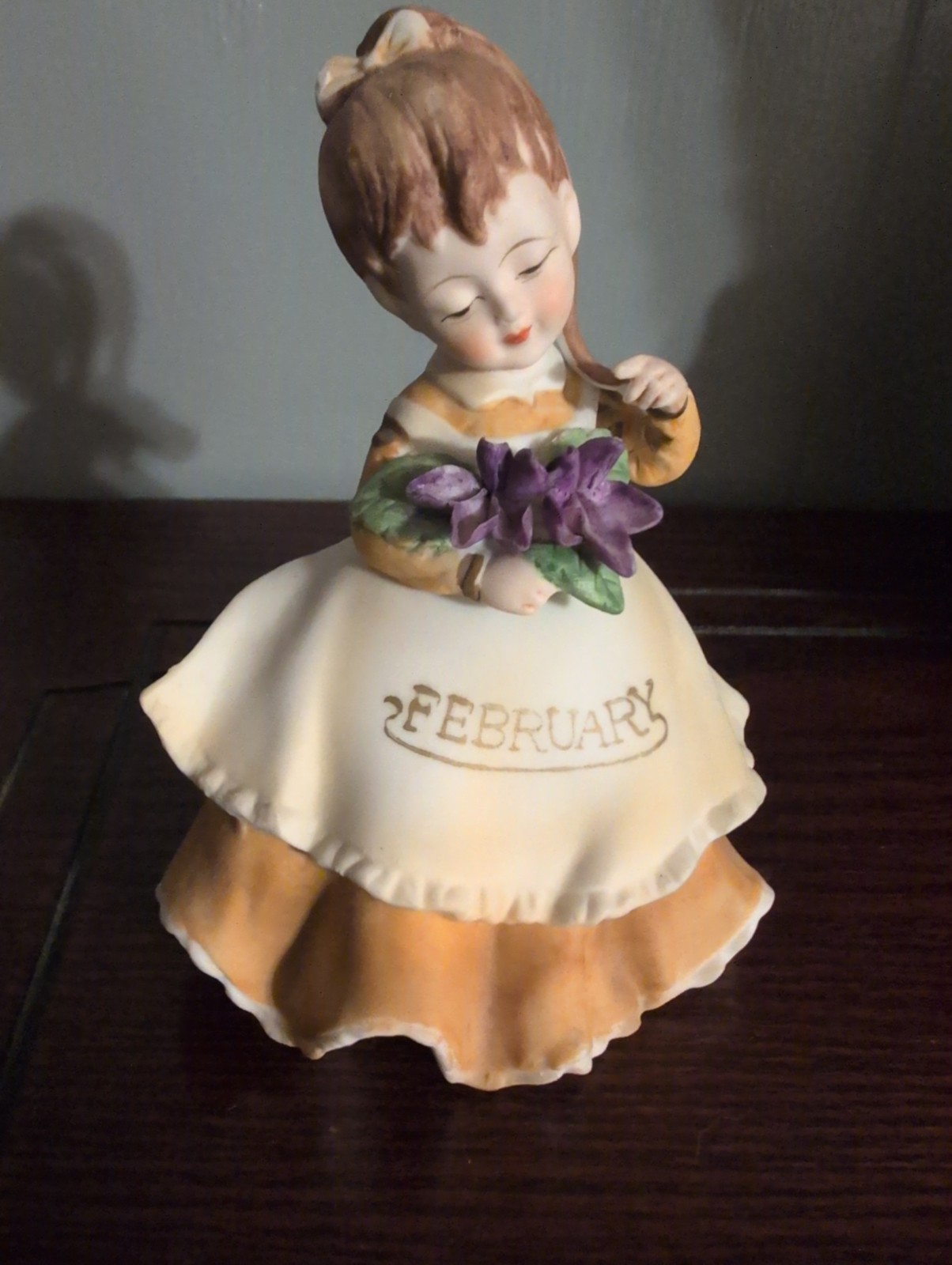 Vintage Lefton February Birthday 