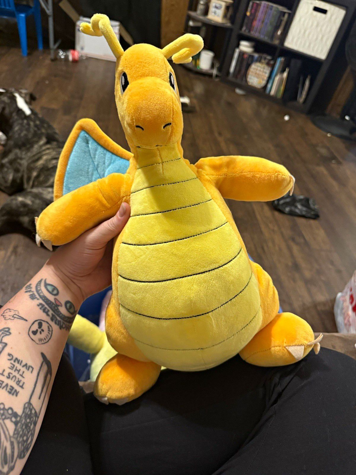 Build-A-Bear Workshop Pokémon Dragonite Plush Stuffed Animal Yellow Blue Wings