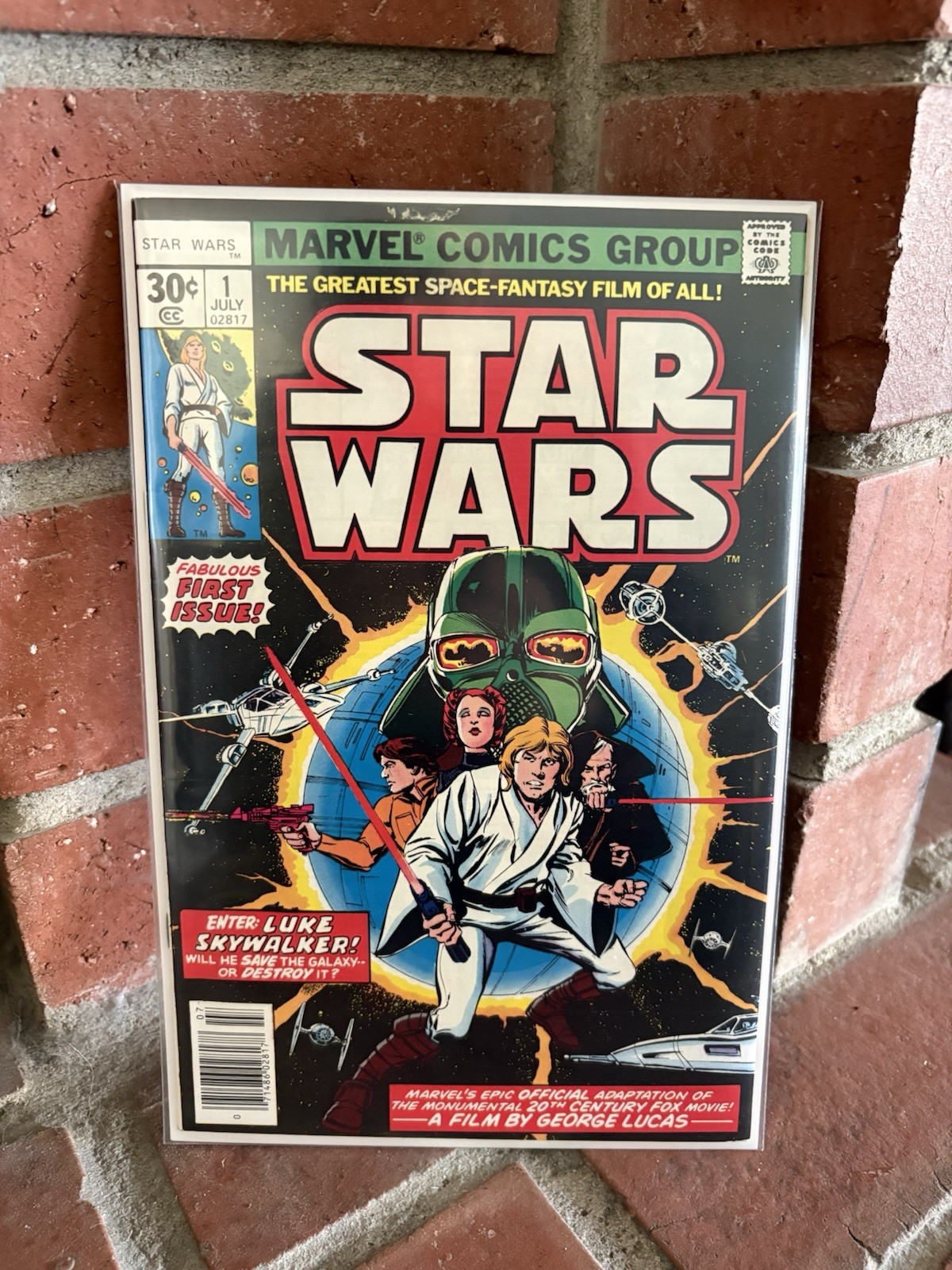Star Wars #1 Marvel Comics 1977 1st Print Nice Shape Vintage Comic