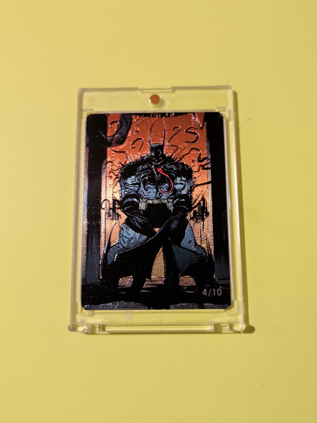 GORKEM DEMIR VENOMIZED ABSOLUTE BATMAN EMBOSSED METAL C... LTD 10 BRAND NEW