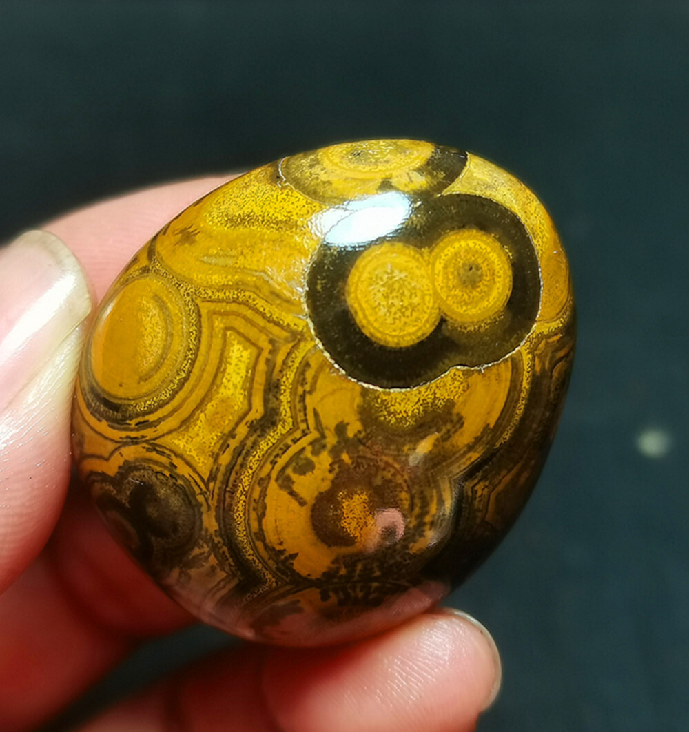 RARE 51G Natural Inner Mongolia Gobi Agate Eyes Agate/stone Healing Series R792