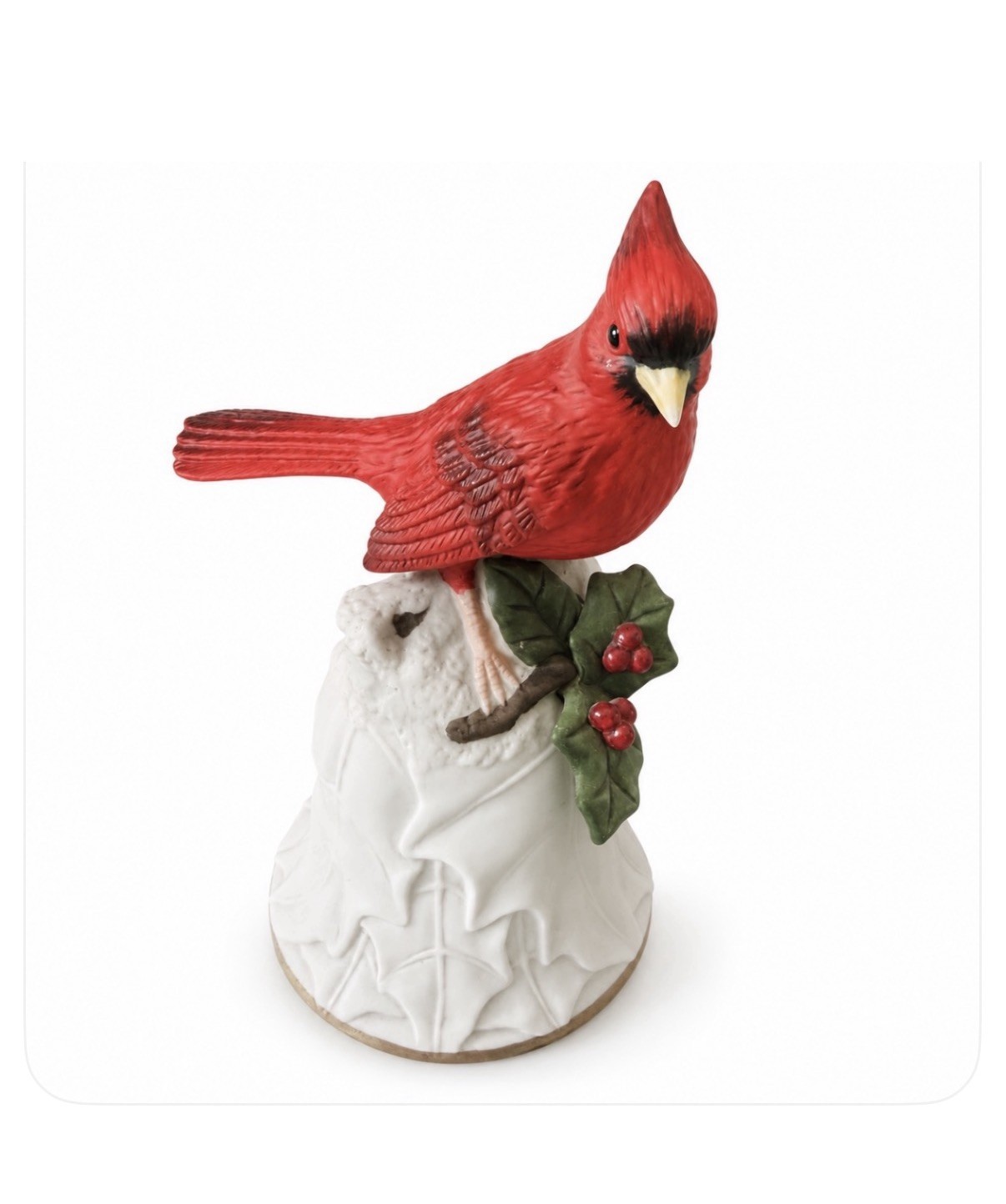 Avon 2000 Cardinal Bell Figurine 6.25\