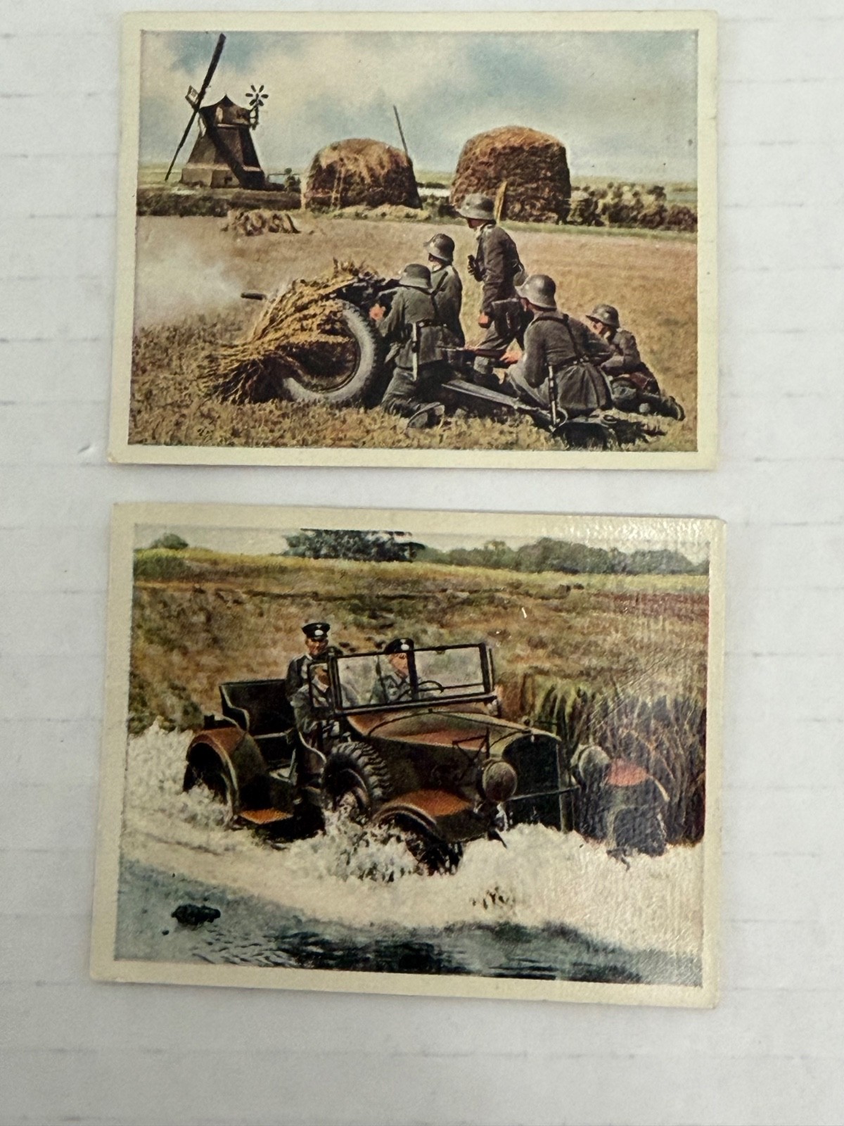 ANTIQUE 1914-1918 ALVA CIGARETTE CARDS - WWI SOLDIERS GERMANY
