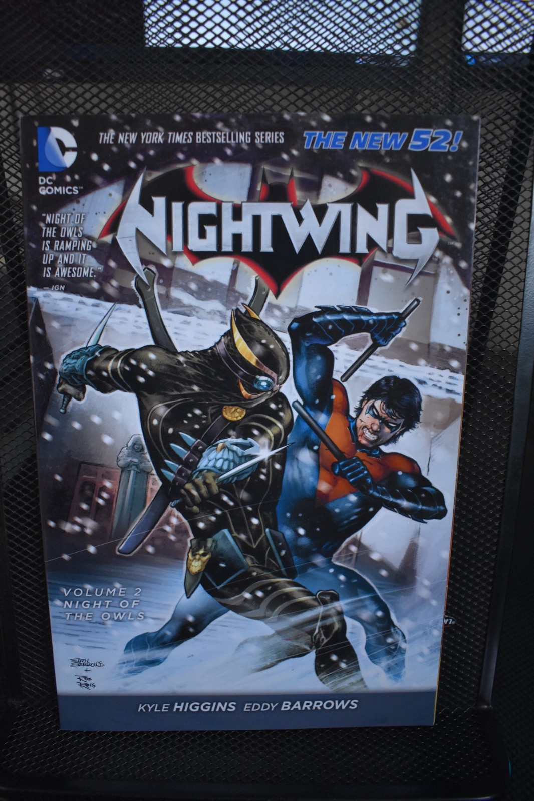 Nightwing Volume 2 Night of the Owls DC New 52 TPB Higgins & Barrows Talon Robin