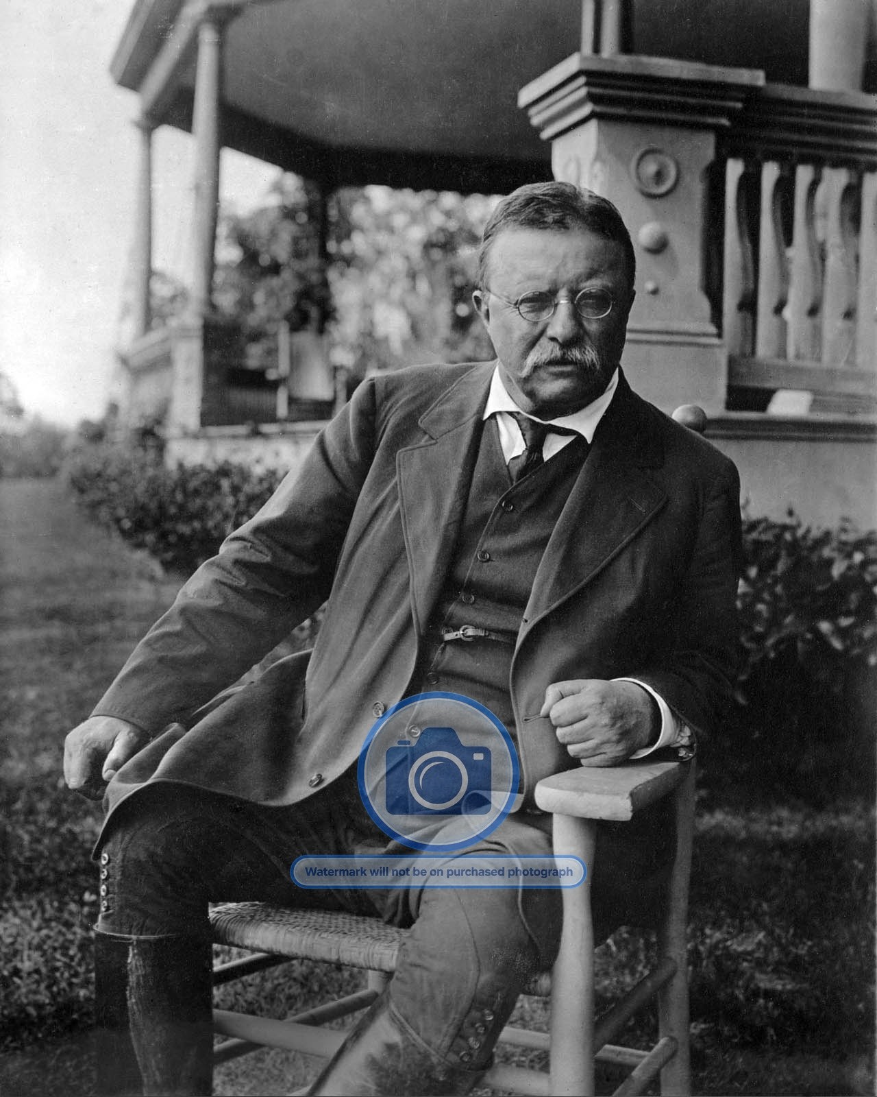 PRESIDENT THEODORE ROOSEVELT PORTRAIT 8X10 PHOTOGRAPH