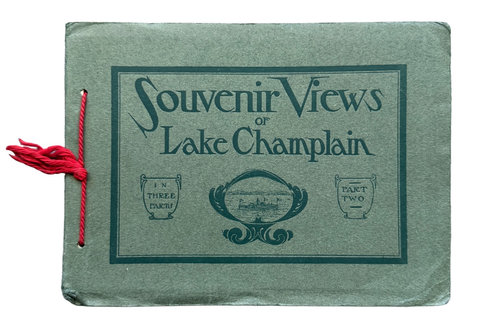 Vtg 1909 Souvenir Views of Lake Champlain Part 2 Photo Booklet Plattsburgh NY VT