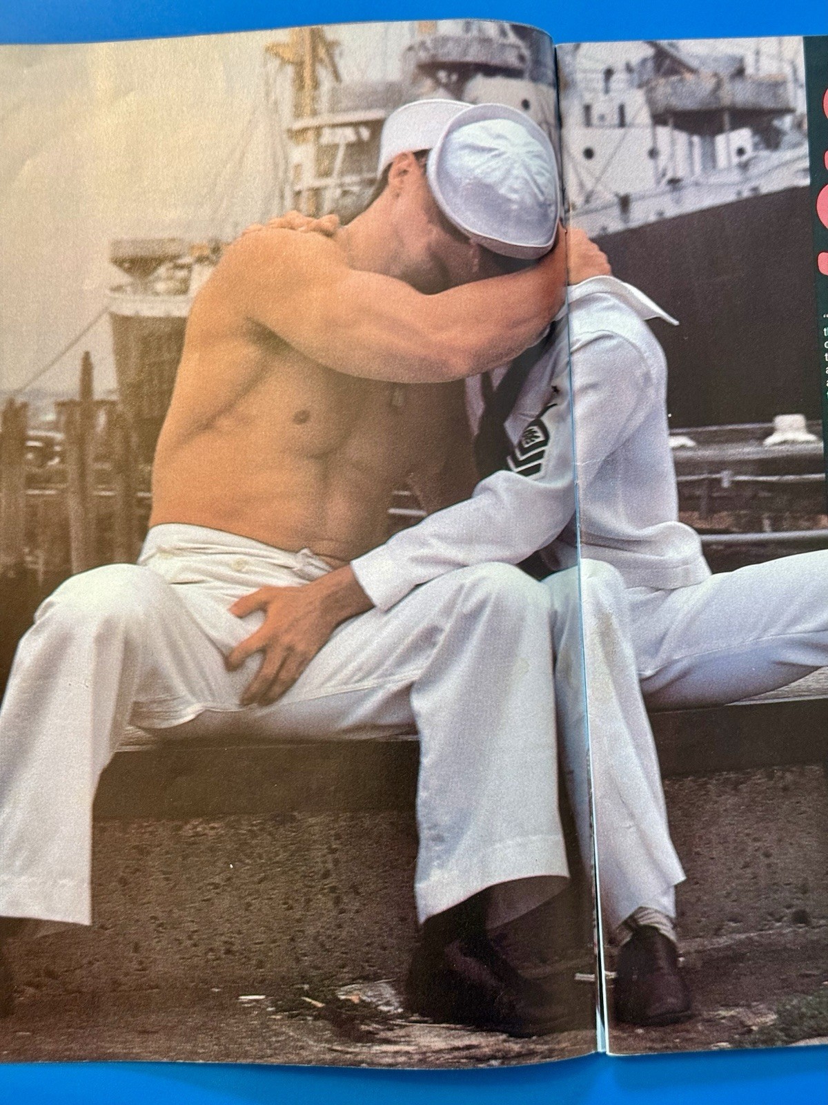 Honcho  1984 Gay Male Intrst LGBTQ Collectible Nudes *damaged*cover Is Missing