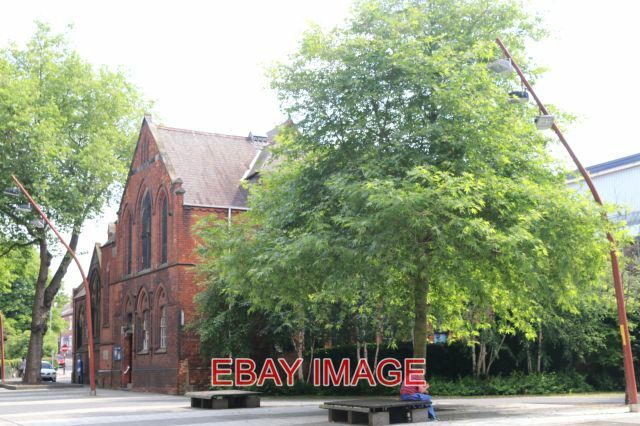 PHOTO  WALSALL CHURCH IN DARWALL STREET ENJOYING THE SHADE OF A TREE OUTSIDE THE