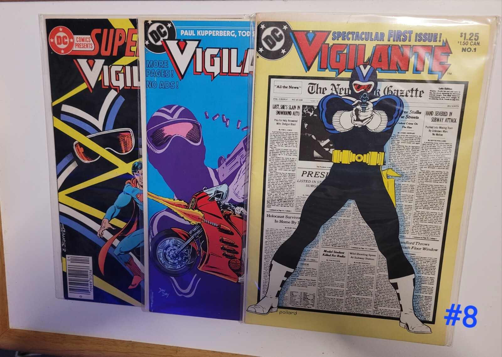 Vigilante 3 Comic Lot #1, #24, #92