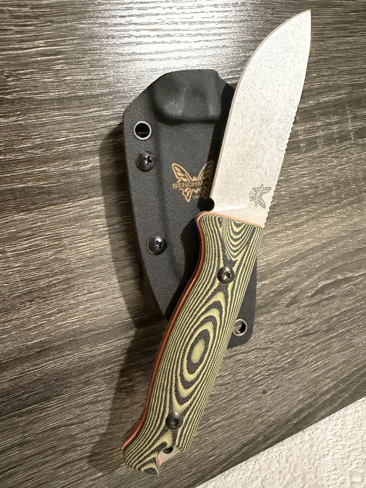 Benchmade Saddle Mountain Skinner 15002-1 S90V steel, never used no box Exellent