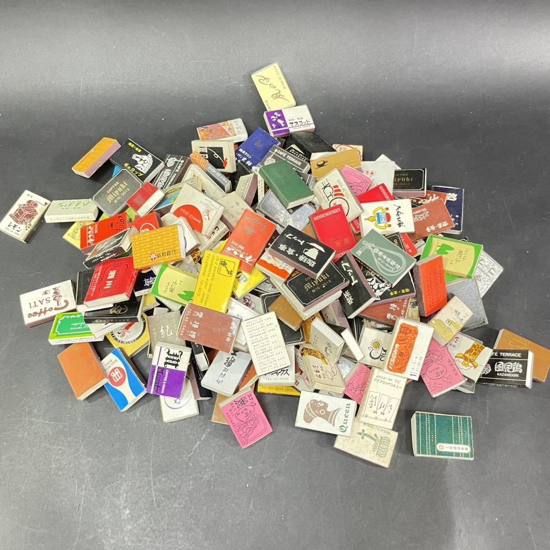 Lot of 150+ Vintage Japanese Empty Matchboxes Taisho Showa Retro Ephemera Art