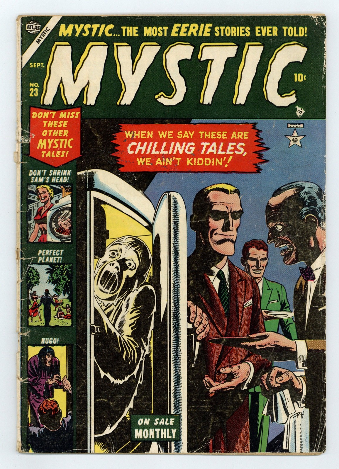 Mystic #23 GD+ 2.5 1953