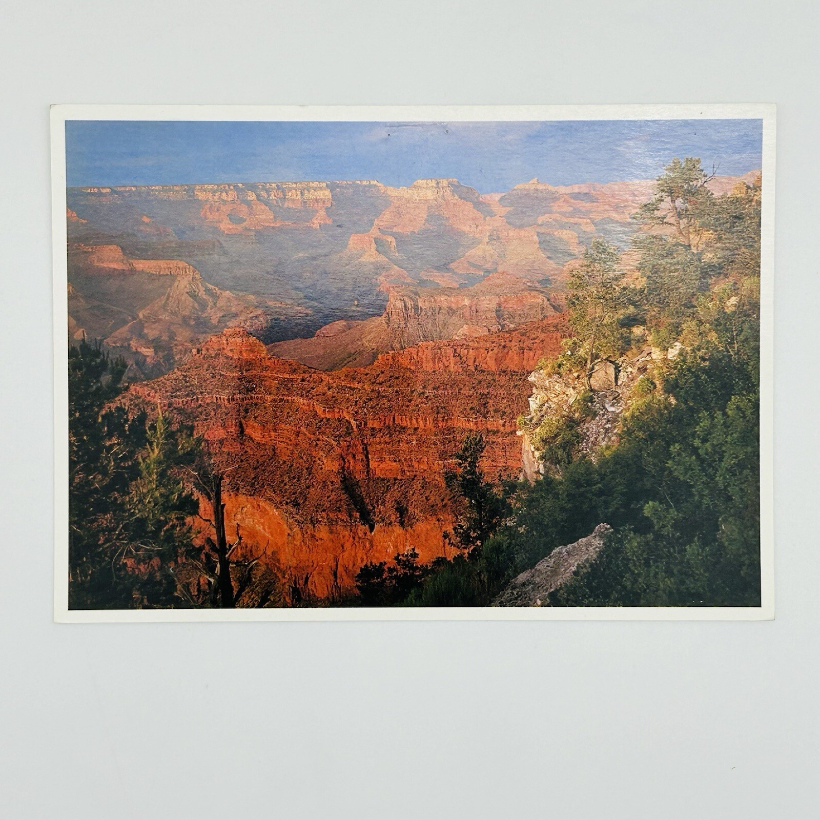 VINTAGE Grand Canyon Postcard Arizona National Park Nature Mather Point