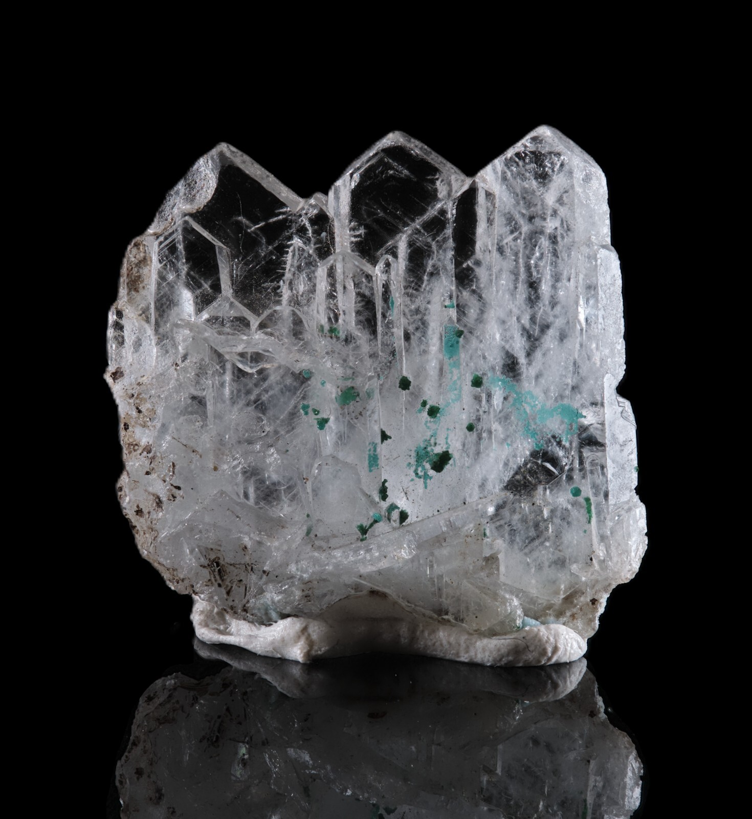 Baryte with Malachite, Shangulowé Mine, Kambove, Lualaba, DRC RARE