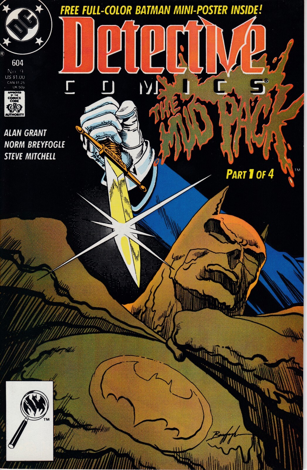 Detective Comics (1937 1st Series) #604 Published Sep 1989 by DC.