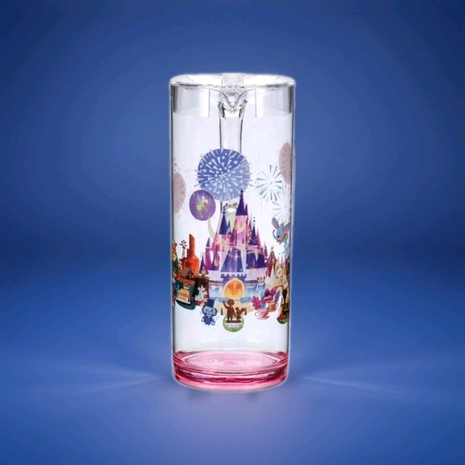 NWT 2023 Disney Parks Joey Chou Cinderella Castle Magic Kingdom Beverage Pitcher