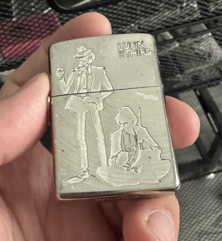 RARE LUPIN 3rd ZIPPO