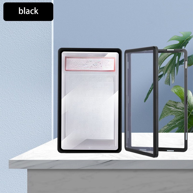 Magnetic Metal Case for Graded Card Slab Fits PSA BGS UV Protect Shell Holder