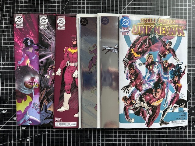 DC Challengers Of The Unknown #1 2024 A Cover + 5 Variants Melnikov Foil