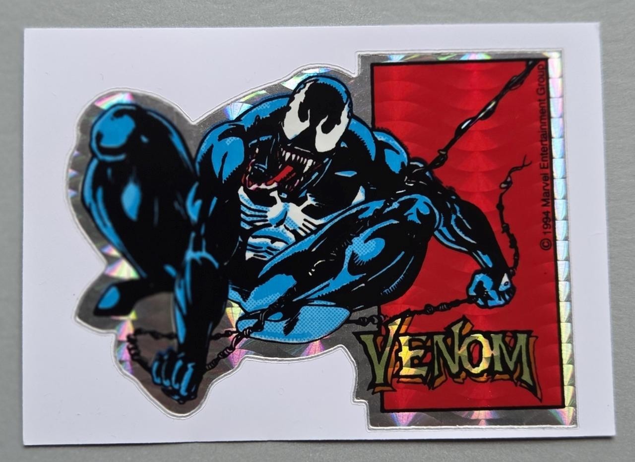 1 Rare VTG Prism Die Cut 1994 Marvel Ent Group 