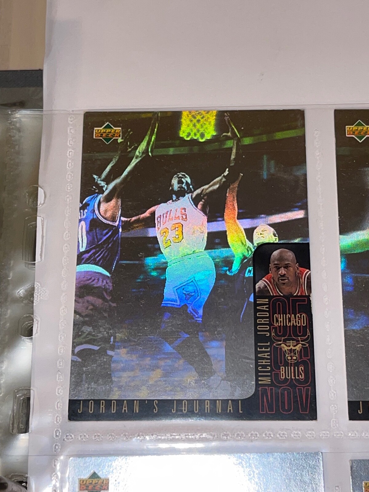 1996-97 Upper Deck NBA Collector's Choice Jordan's Journal - j1 j2 j3 j4 j5 j6 