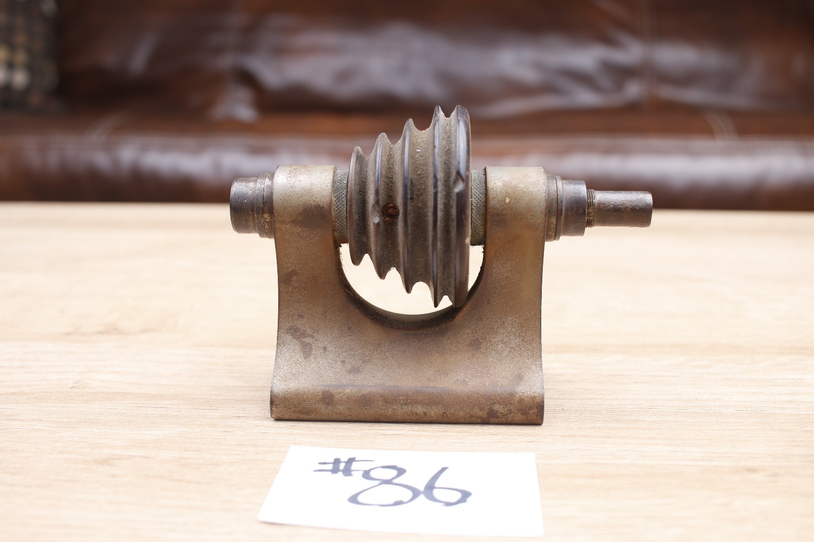 Old Watchmaker Lathe Head Stock Webster Whitcomb Hard Clock Repair Parts