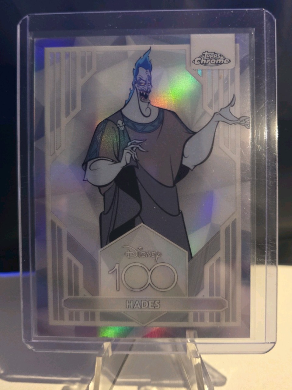 2023 Topps Chrome Disney 10 Hades Base Refractor
