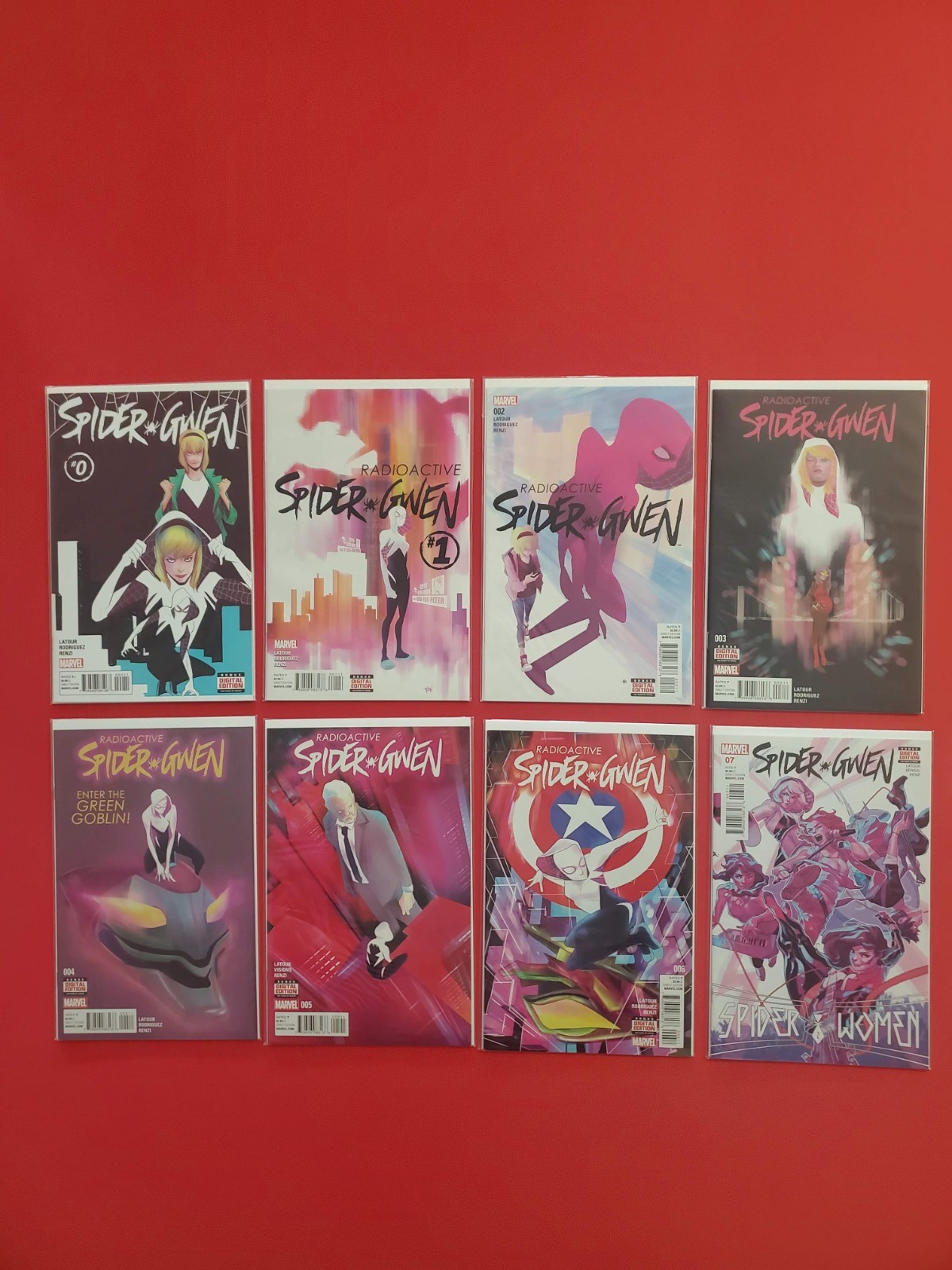 Spider-Gwen Vol 2 #0-34 Complete Run LOT(35 total) All 1st prints