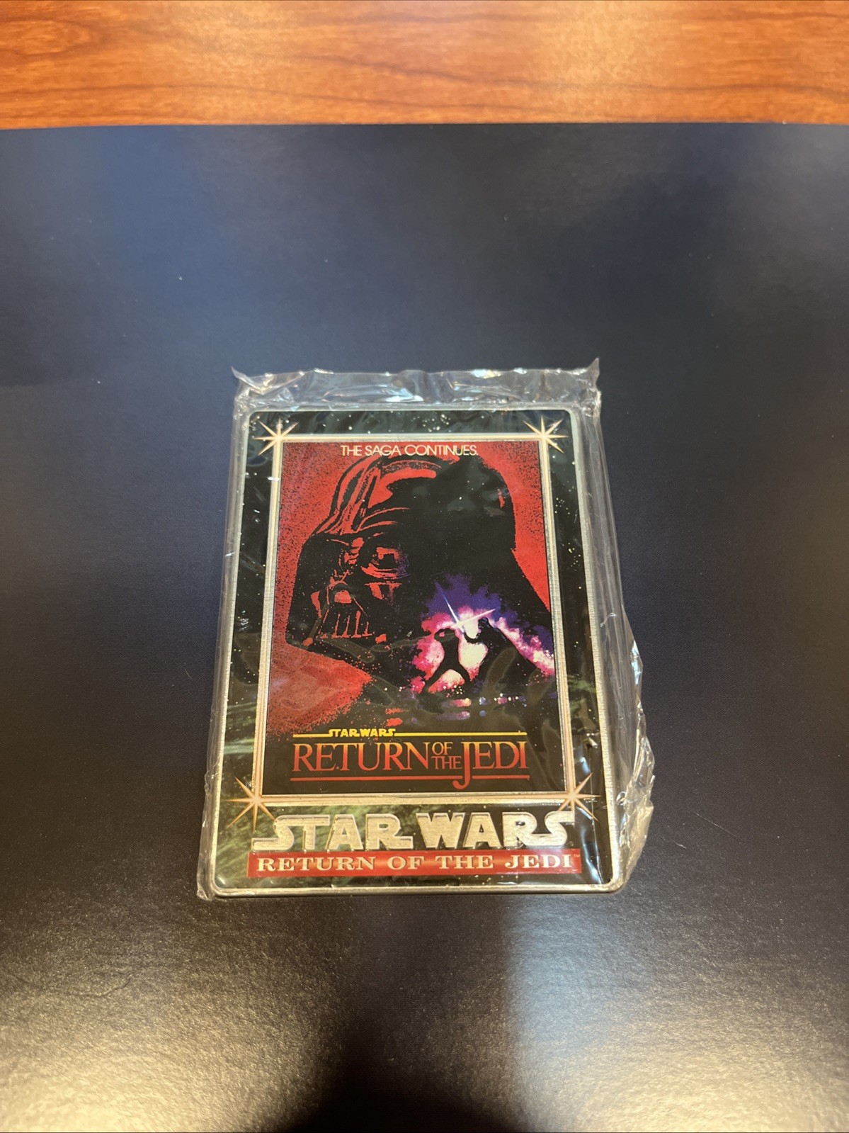 1995 Star Wars Metallic Impressions - Return of the Jedi Promo Card #P3 - Sealed