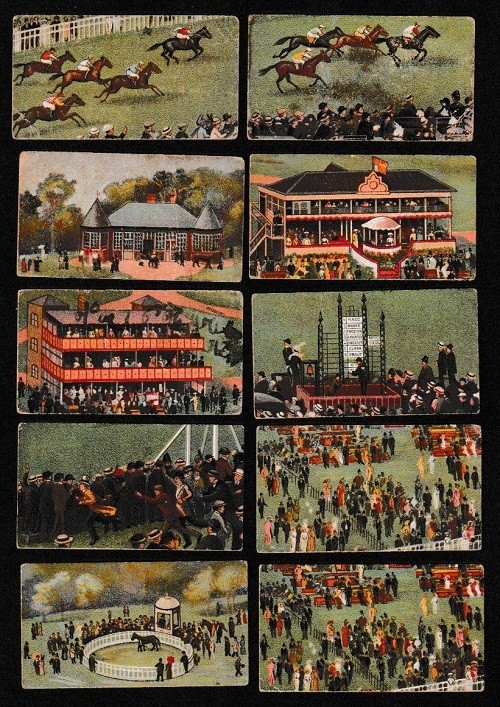 JN GB Scissors vintage Cigarette cards pack of 10