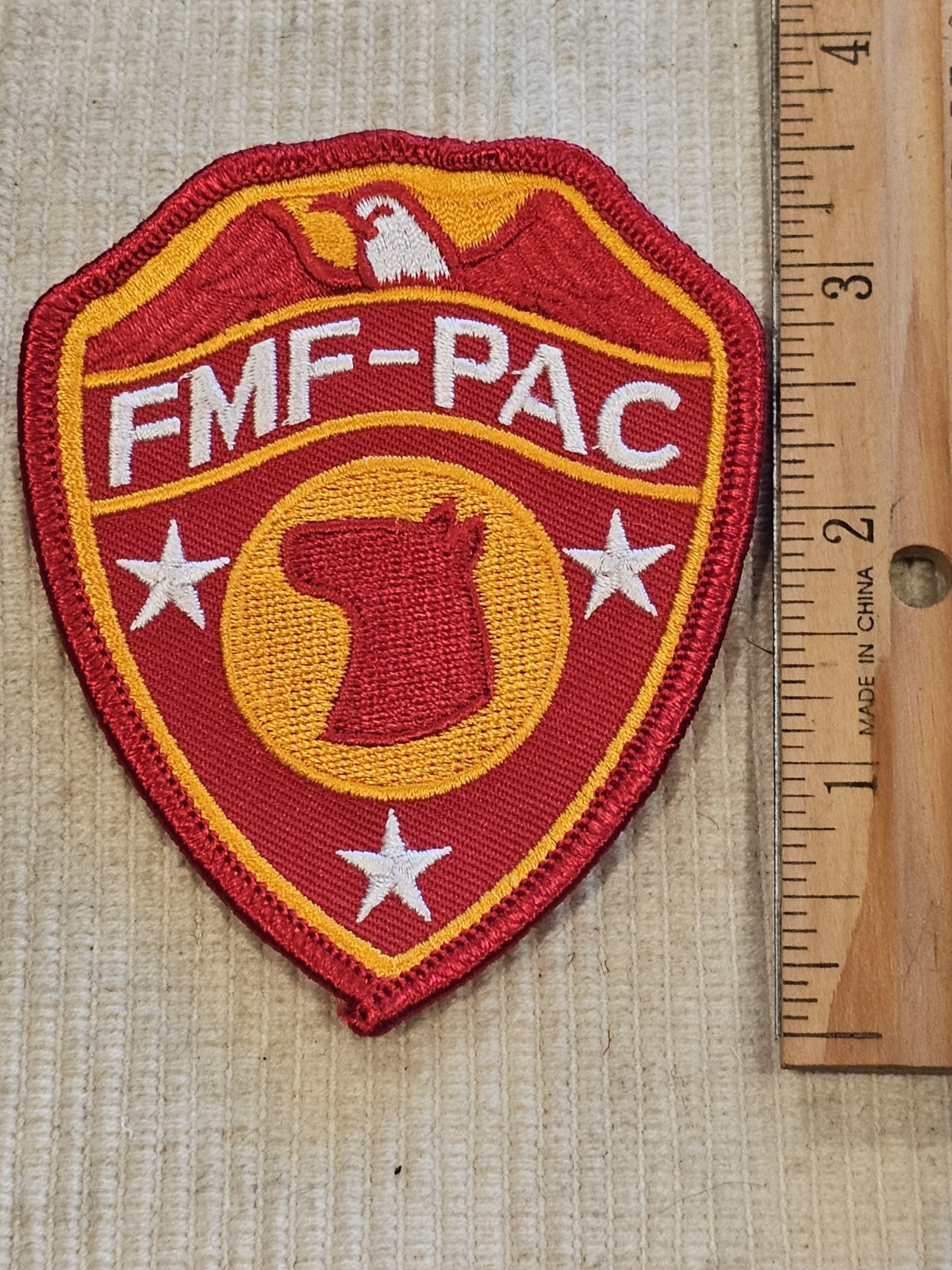 WWII USMC Marine FMF Pac Dog Platoons Patch L@@K Post War