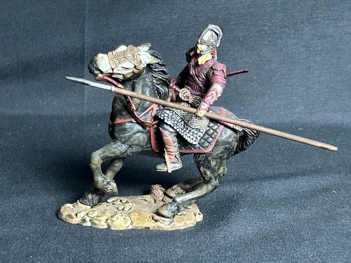 Knight Play Along Eomer on Horseback LOTR Armies of Middle Earth Tolkien 2003