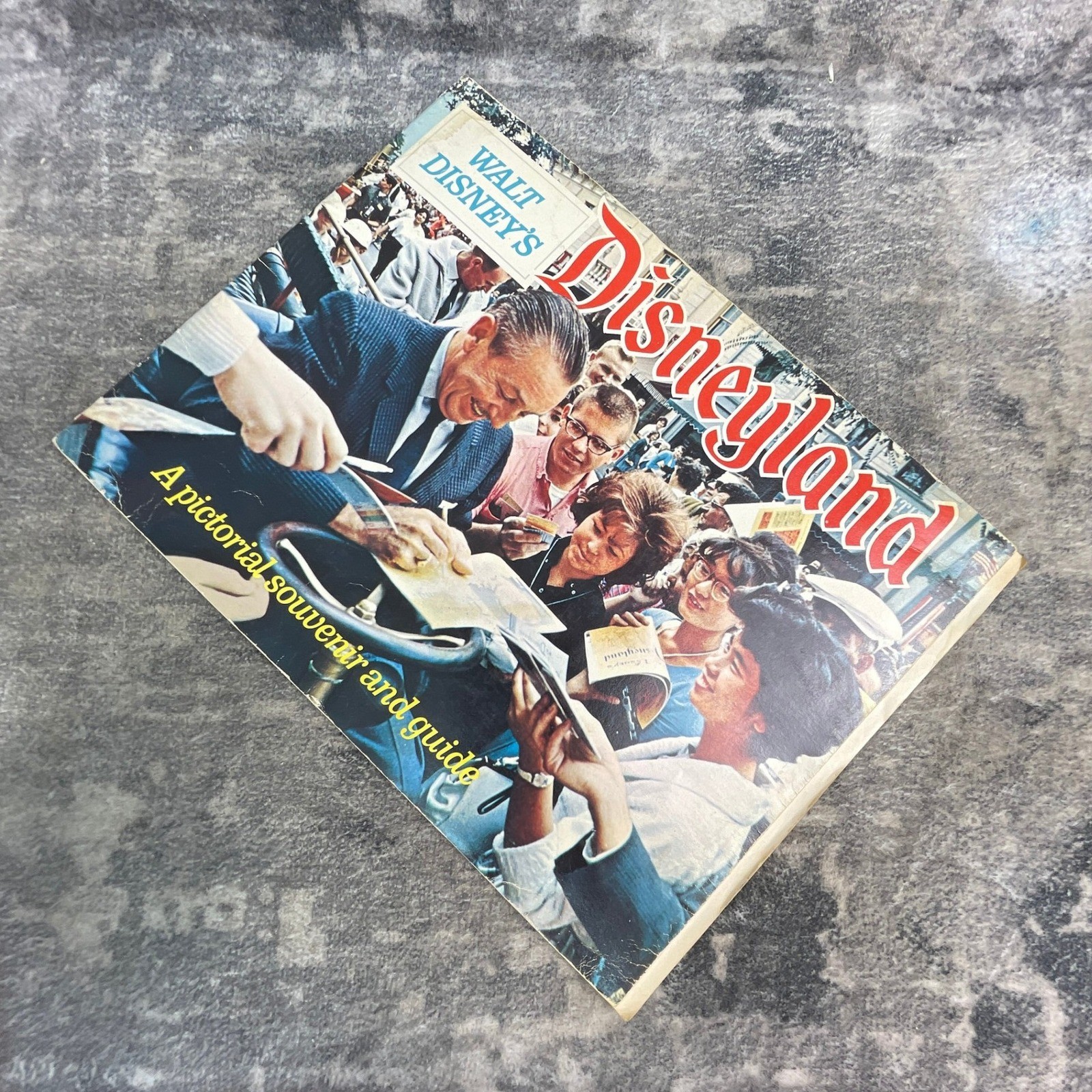 Walt Disney\'s Disneyland A Pictorial Souvenir and Guide Vintage Book