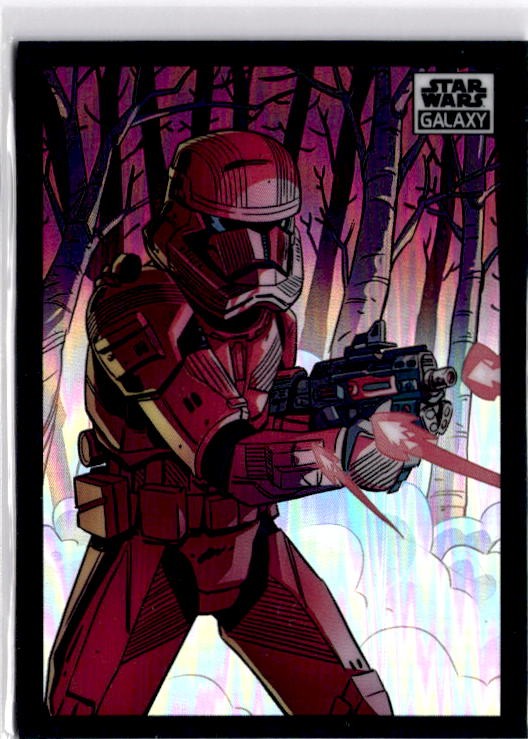 2022 Topps Chrome Star Wars Galaxy #84 Sith Trooper Refractor
