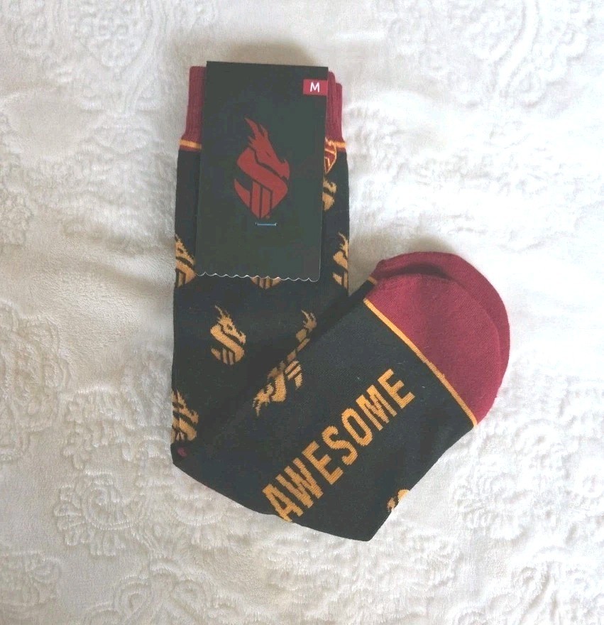 NEW Dragonsteel Socks M Cosmere Stormlight Archives Worldhopper Awesome Nexus 