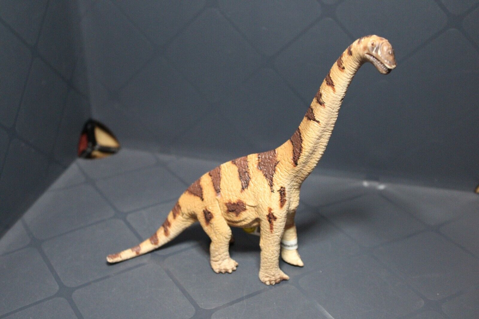 2002 Schleich Brachiosaurus Brontosaurus Dinosaur Figure New Free S&H
