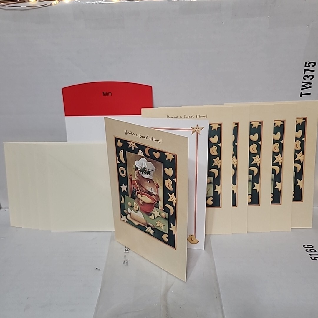 6x Hallmark Vintage Greeting Cards 