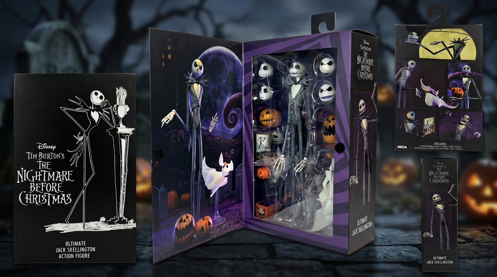 NECA Ultimate Jack Skellington Action Figure Disney’s Nightmare Before Christmas