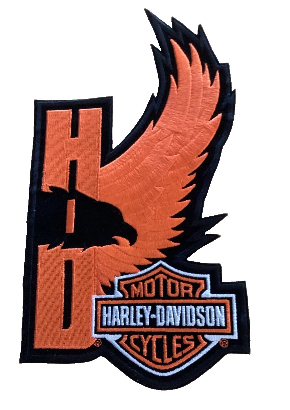 2007 Harley Davidson Large Sew On Eagle Patch