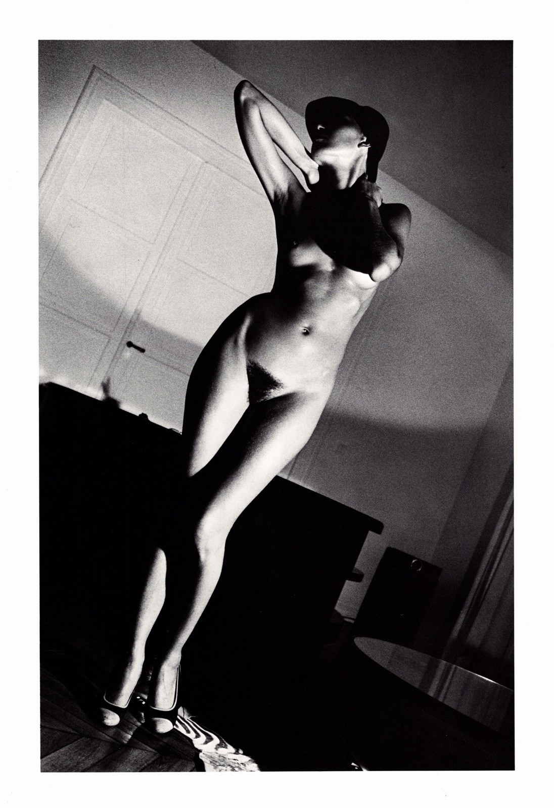 Helmut Newton, Nude in my apartment, Paris, 1978, original print