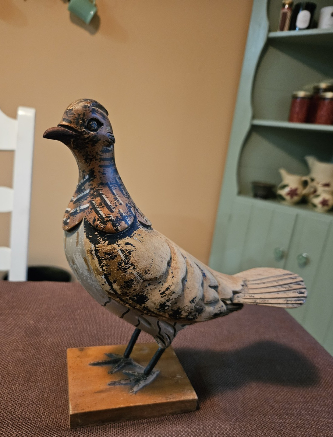 Vintage Carl Forslund Grand Rapids MI Hand Carved 9\