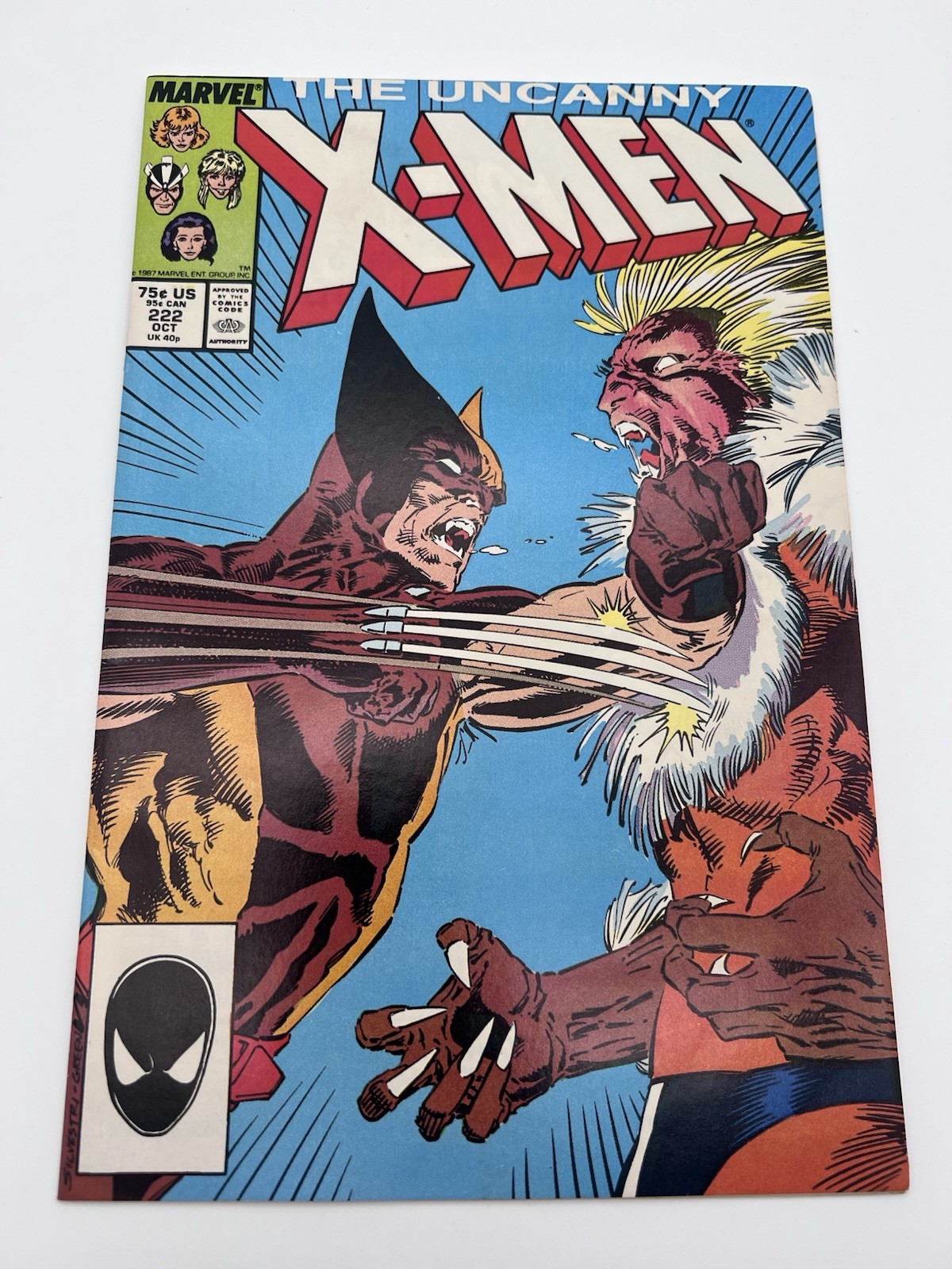 The Uncanny X-Men #222 (1987) Marvel Comics 1st Print Fair/Fine Single Issue