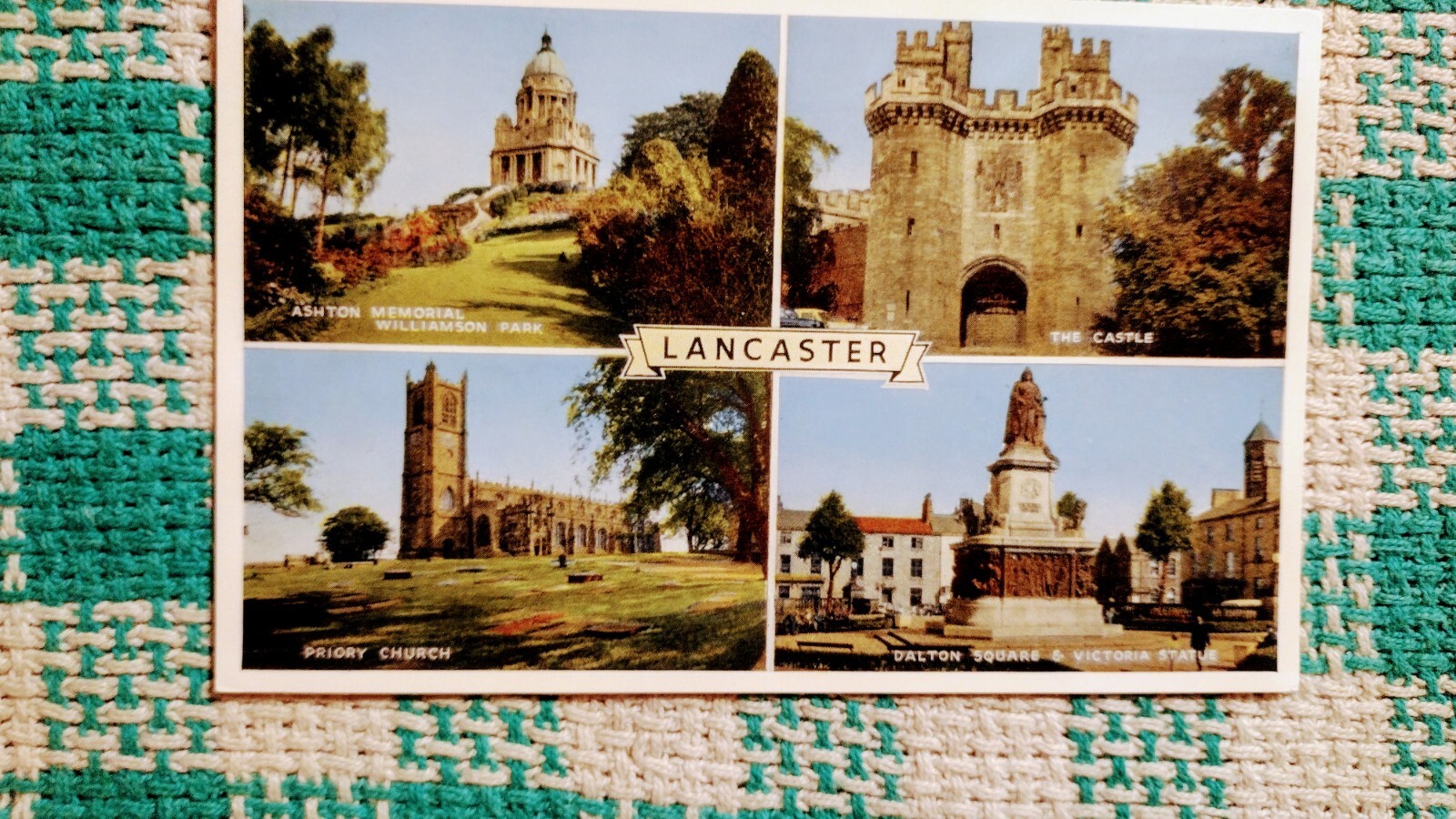 BEAUTIFUL POST CARD LANCASTER THE CASTLE LANCASHIRE ENGLAND