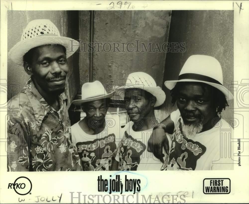 1991 Press Photo The Jolly Boys music group - nop45503
