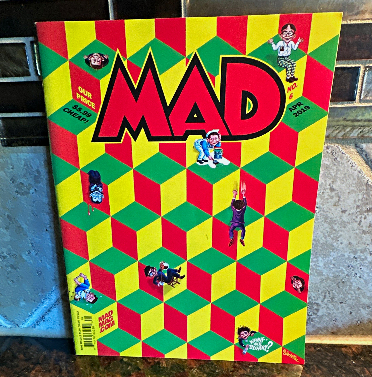 MAD Magazine Issue #6 April 2019 Illustrated Comics Humor & Satire English